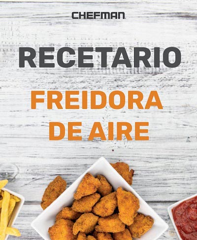 Libro de recetas freidora de aire Chefman PDF gratis