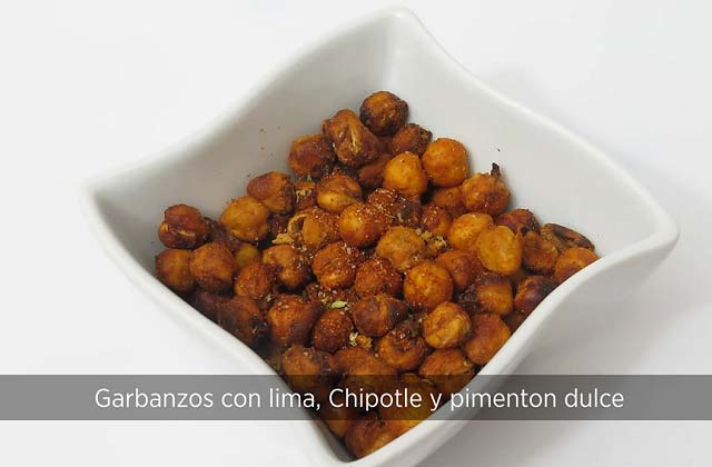 Garbanzos a la Lima, chipotle y pimentón dulce